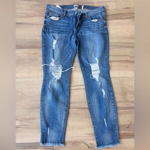Sneak Peek Distressed Blue Jeans